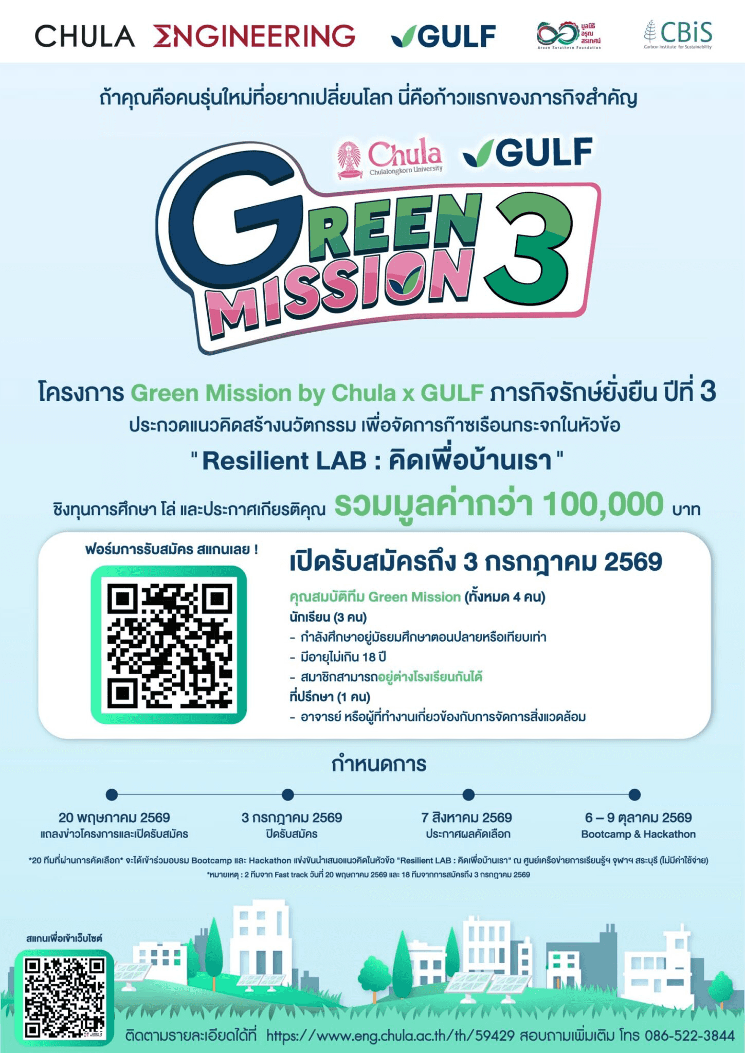 Green Mission by Chula x GULF ปีที่ 3